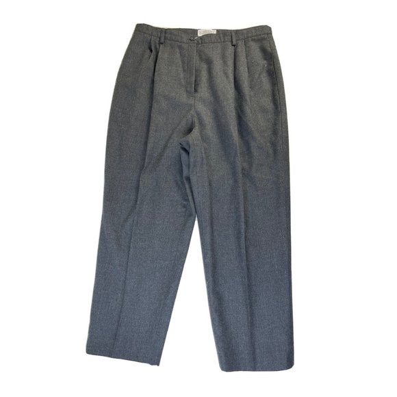 American Vintage Pants & Jumpsuits Vintage Wool Pleated High Rise